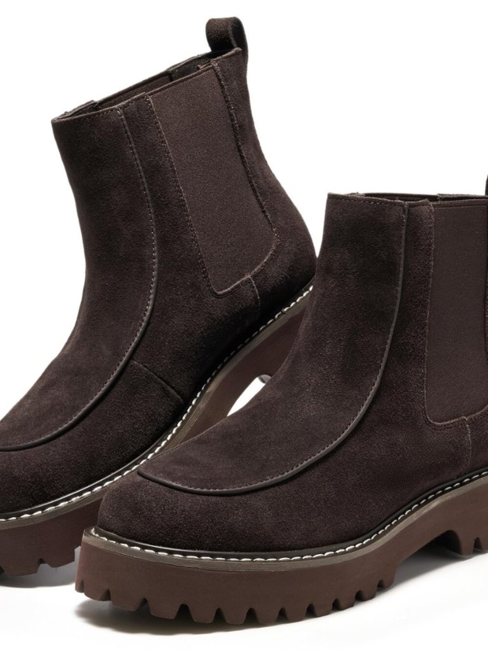 100% Genuine Leather Chelsea Boots Women - Comfy Womens Boots